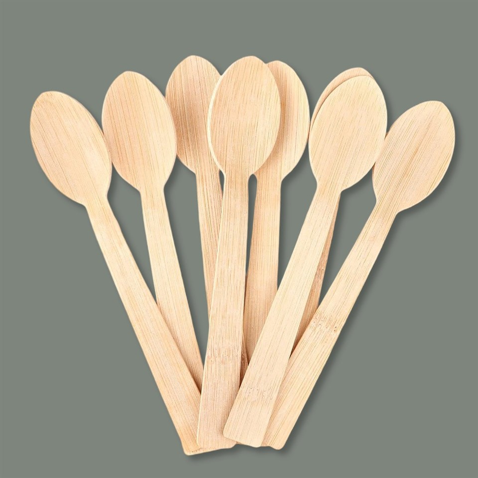 bamboo disposbale spoon